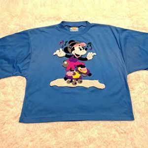 Vintage Sunday Comics Crop Shirt‎